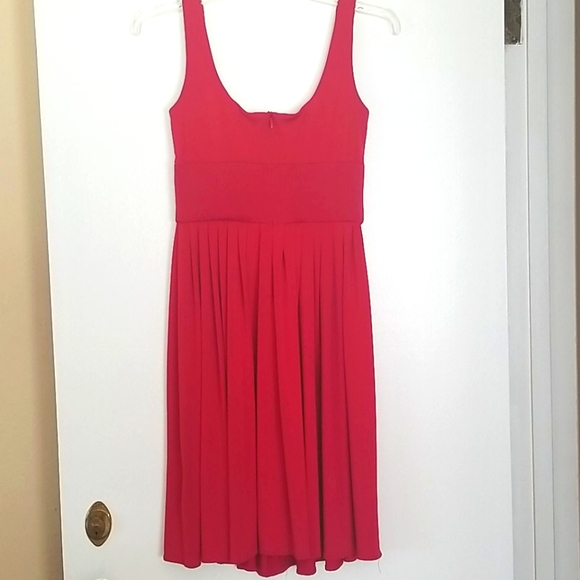 Suzi Chin for Maggy boutique red cocktail dress - Picture 3 of 8